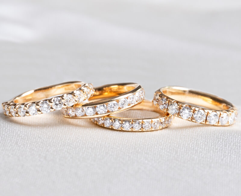 trouwring diamanten goud alliance juwelier christiaan van bignoot