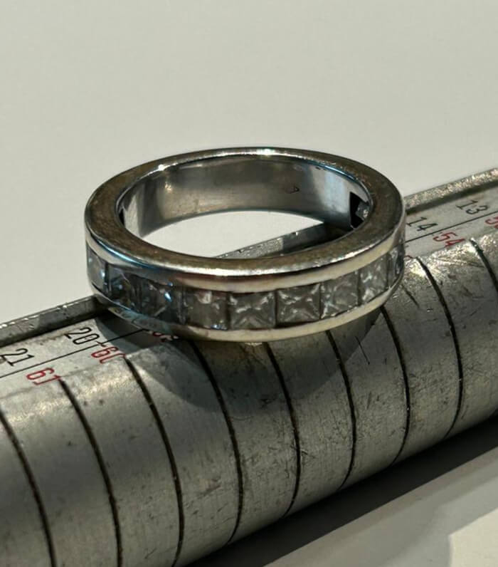 oude ring alliance emerald diamanten herwerken nieuwe ring goud proces juwelier christiaan van bignoot
