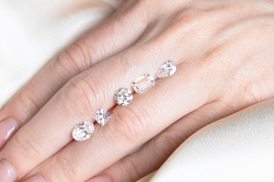 blog diamanten slijpvormen briljant peer emerald ovaal hart Asscher