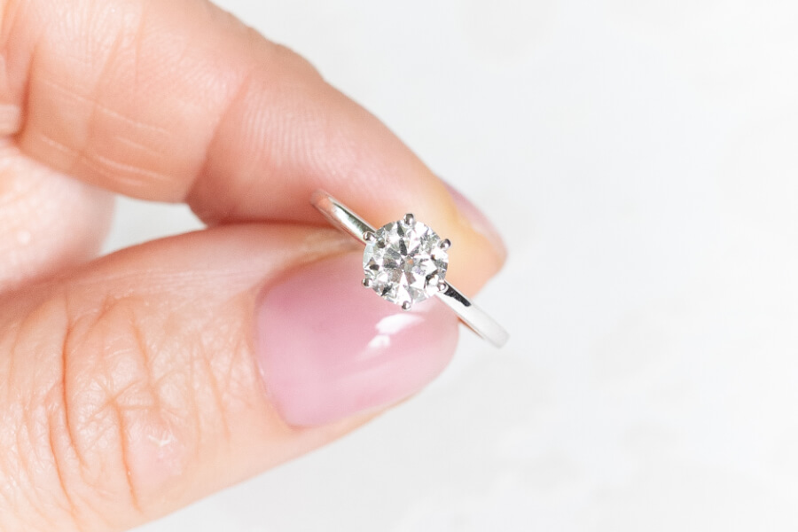 ring diamant briljant juwelier christiaan van bignoot