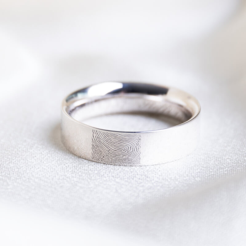gravure vingerafdruk ring trouwring jewelsbychristiaan