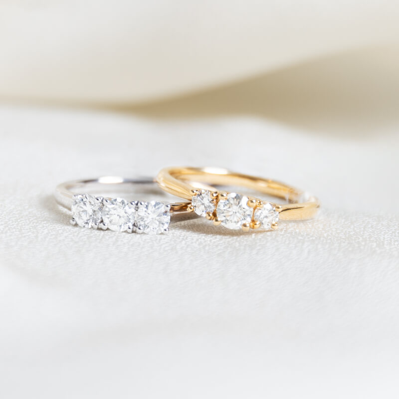trilogie ringen goud diamanten juwelier christiaan van bignoot