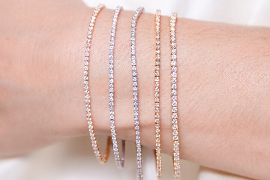 tennisarmbanden diamanten natuurlijk labdiamanten